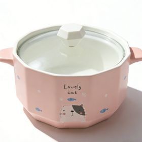 Cartoon Cat Noodles Bowl 850M-Cat (Option: 6926398662344)