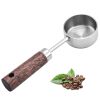 15ml Wooden Handle Measuring Spoon Coffee Powder Milk Powder Spoon